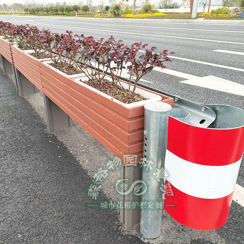 市政道路PVC花箱护